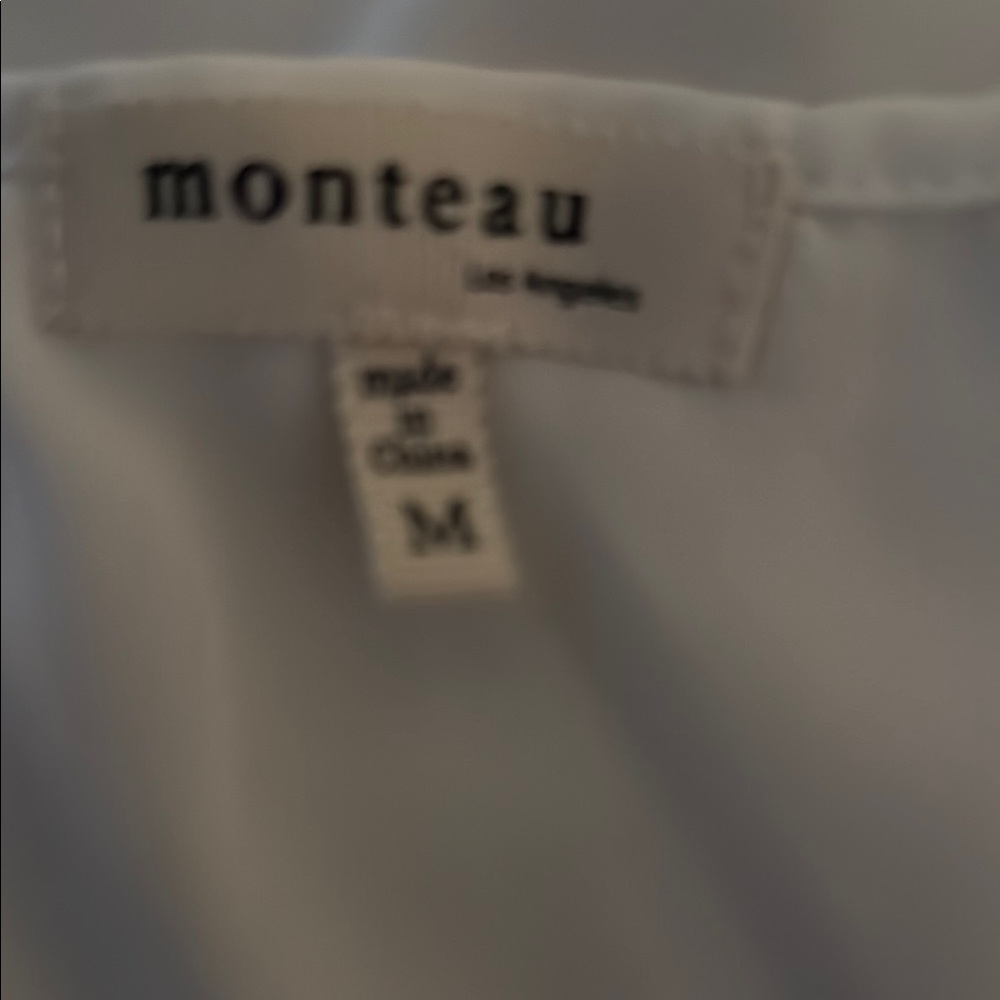 Monteau White Blouse